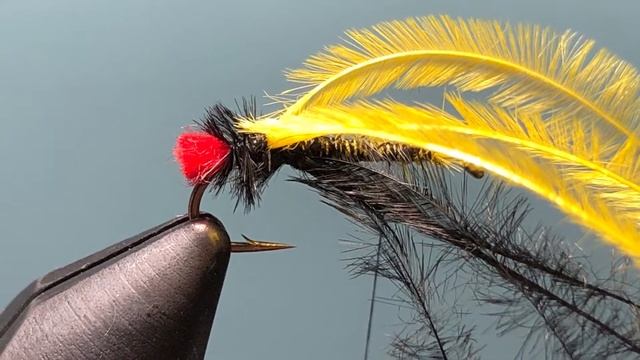 Сухая мушка Оса (Dry fly) Как связать