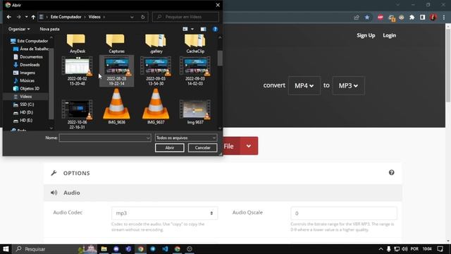 Como converter vídeo MP4 em MP3 online, fácil e gratuitamente - Conversor de arquivo online