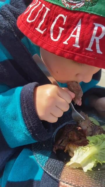 Садж сковородка с востока - готовим мясной рулет говядина с курдюком