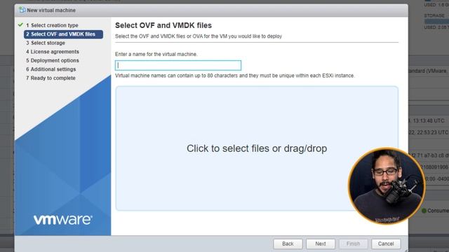Migrate VMware Workstation VM into ESXi Server!