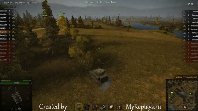 WOT: Malinovka - T2 Medium Tank - 9 frags - Top Gun,