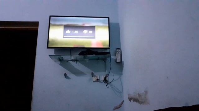 My new smart tv with ps 4