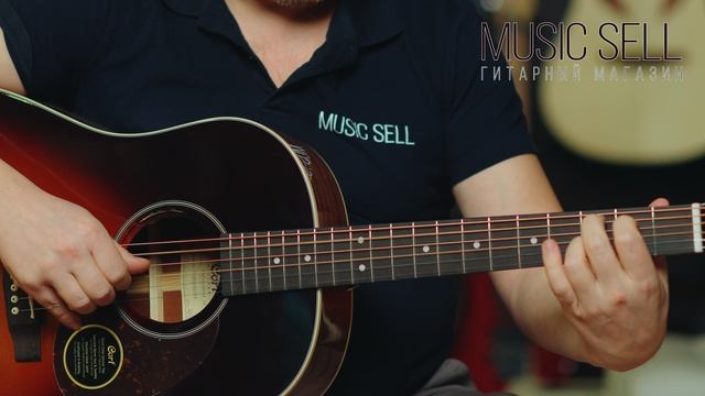 ЭЛЕКТРОАКУСТИЧЕСКАЯ ГИТАРА CORT SLOPE SHOLDER SUNBURST ROB - MUSIC SELL
