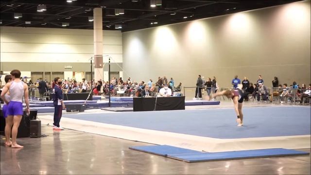 Max Rubin the Gymnast – Official Gymnastics Meet (Floor)