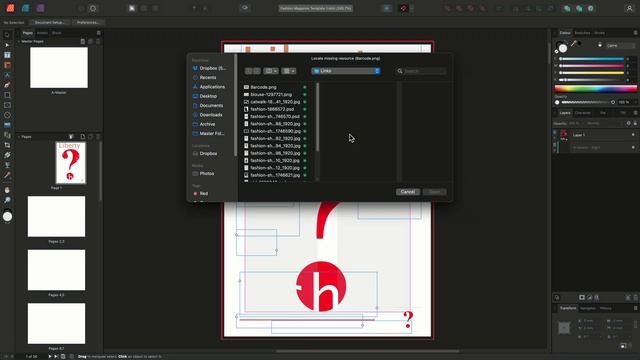 IDML Import (Affinity Publisher)