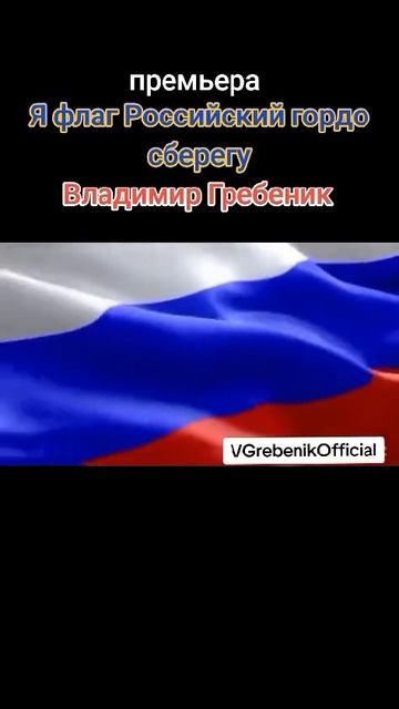 Я флаг Российский гордо сберегу