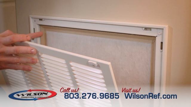 Wilson Club Series | How to Change your Standard Air Filter | Wilson Refrigeration and AC Service