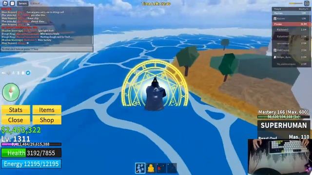 Grinding Raids Blox Fruits ROAD TO 500 SUBS (Hand Cam)