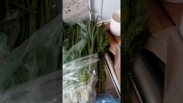 Закупка продуктов  на рынке к моему дню рождения