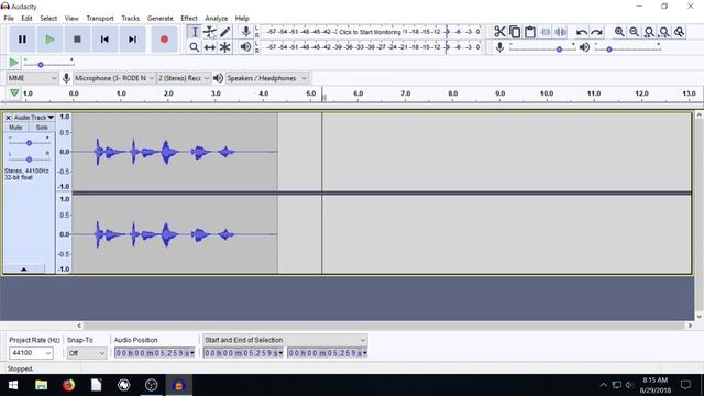 Audacity Lesson 2 - Basic Audio Editing Tools