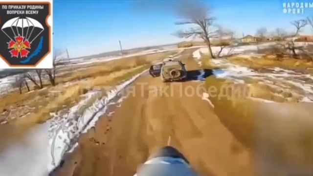 Работа Российских операторов FPV-дронов на оптоволокне отдельной роты спецназа 36 армии Восточног...