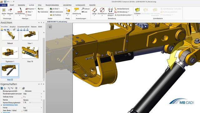 SOLIDWORKS Composer - Ein erster Überblick Teil II