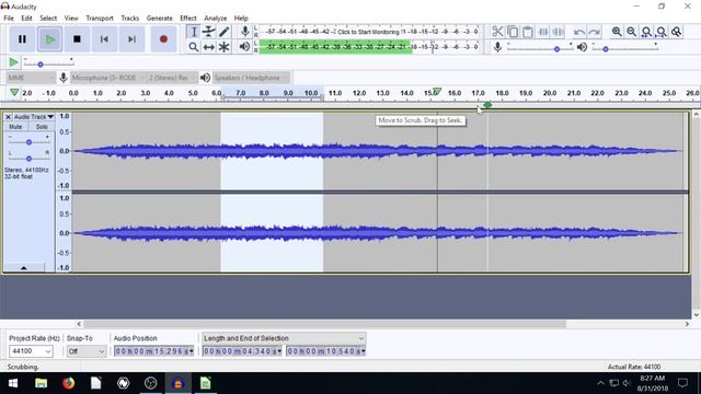 Audacity Lesson 9 - Fun Effects