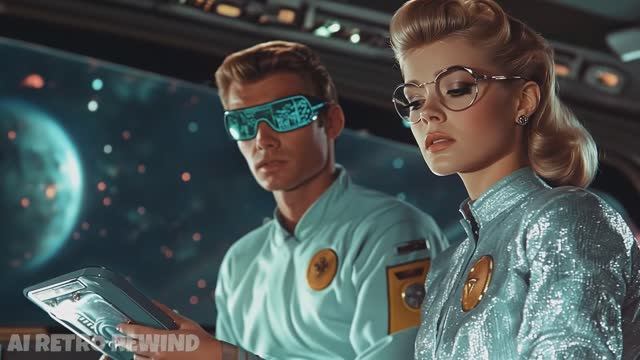 The1950sFutureRetro-FuturisticDreamsReimaginedwithAI!