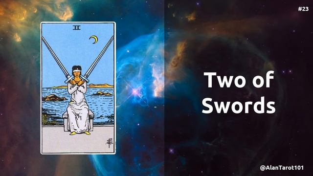 Tarot Reading 101: Two of Swords (Love/Career/Money/Finance Meanings) with English Subtitles/中文字幕