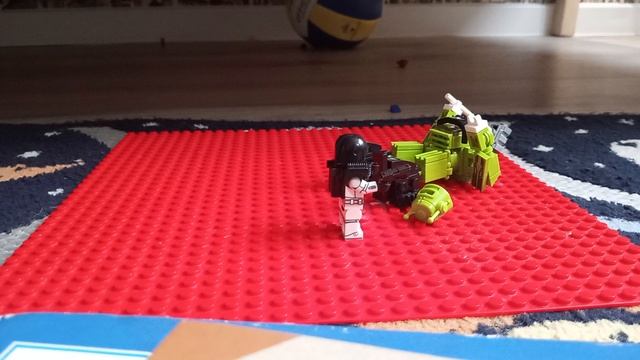Lego анимация битва с боссом