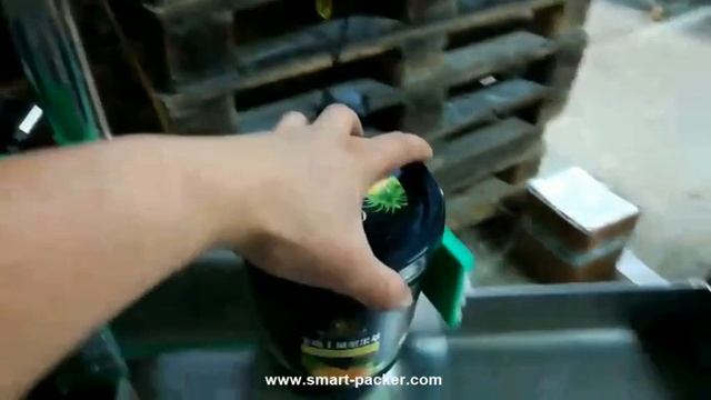 Автоматическое мороженое большая бутылка может маркировать машину с механизмом позиционирования