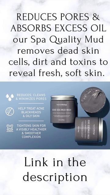 New York Biology Dead Sea Mud Mask For Face And Body. #shorts
