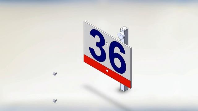 сборка таблички