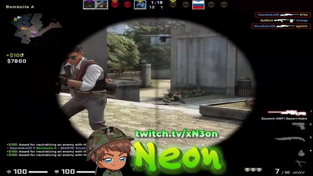 Souvenir AWP Desert Hydra in Action!