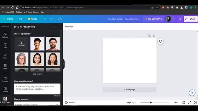 How to make AI video Free - Convert image into video on CANVA