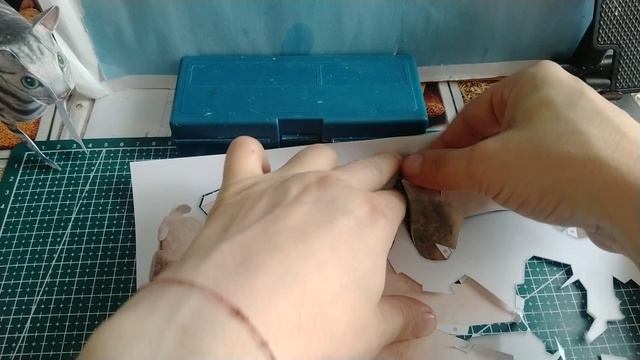 КоТы из бумаги своими руками.