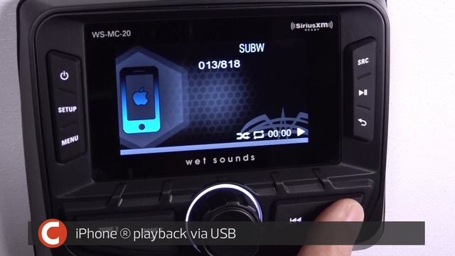 Wet Sounds WS-MC-20 Display and Controls Demo | Crutchfield Video