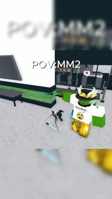 Чапа спасиба за идею #roblox #роблокс #мм2