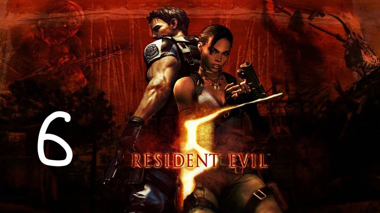 Прохождение Resident Evil 5 #6 (Болота) coop ft. VANESSA