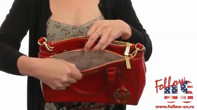 Michael Kors Sutton medium видео обзор  - www.Follow-US.ru