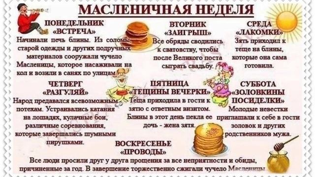 Масленицы дни