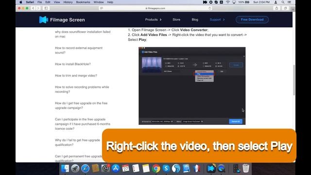 How to convert video to GIF? | Filmage Screen Recorder