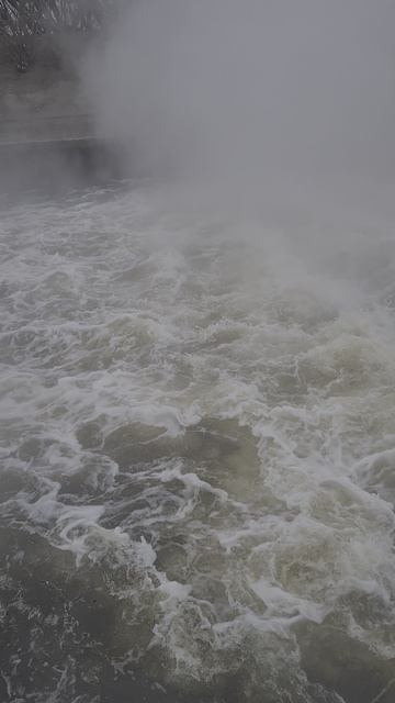 Курьяновский сброс. Дали текуху.