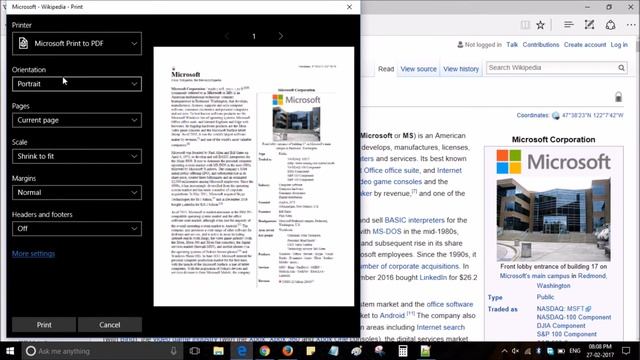 How to save a webpage as PDF file in Google Chrome/Microsoft Edge/Mozilla Firefox Browsers