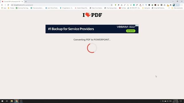 How to Convert PDF to PPT Online in 2 Minutes - Hindi tutorial | PDF se PPT kaise convert karen ?