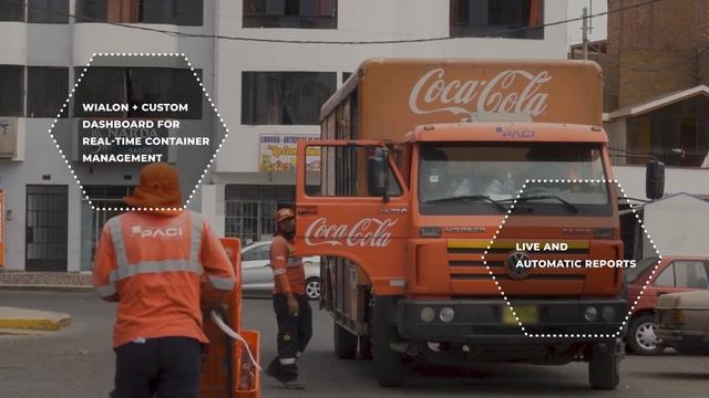 Мониторинг транспортных контейнеров Coca-Cola в Папуа-Новой Гвинее