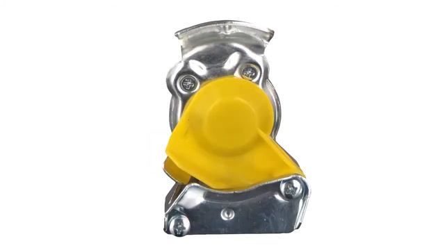 З'ЄДНУВАЧ ПНЕВМАТИЧНИЙ M22*1.5MM ЖОВТИЙ З КЛАПАНОМ (ГРУША)