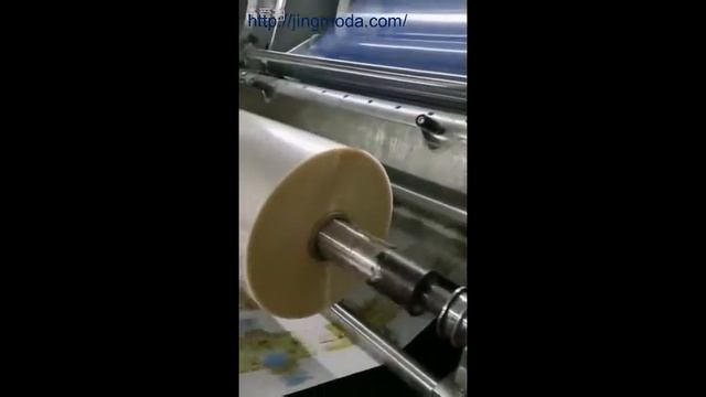 Универсальная машина для ламинирования плёнками с помощью водного клея или термоплёнкой JMD-1100WFL