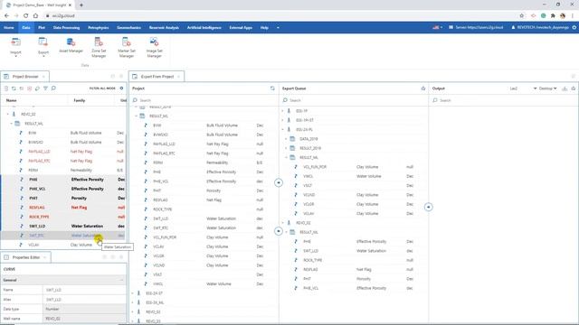 #06 Export Data (las/csv/txt/asc/dlis) for Petrophysics Software - Well Insight | i2G Platform