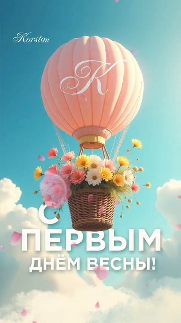 🌷 Друзья, с первым днем весны!