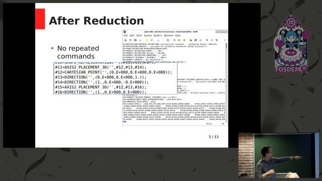 STEP Reduce Transparent file size reduction for STEP model files