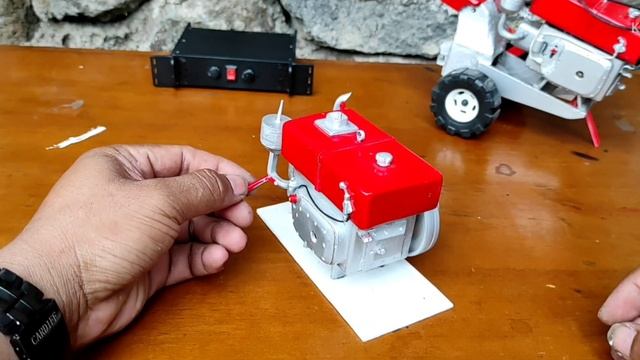 miniatur diesel dongfeng, 100% bisa di ogleng