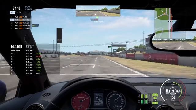 Pc2 campeonato CES 1ªCarrera ruapuna park audi a1 quattro