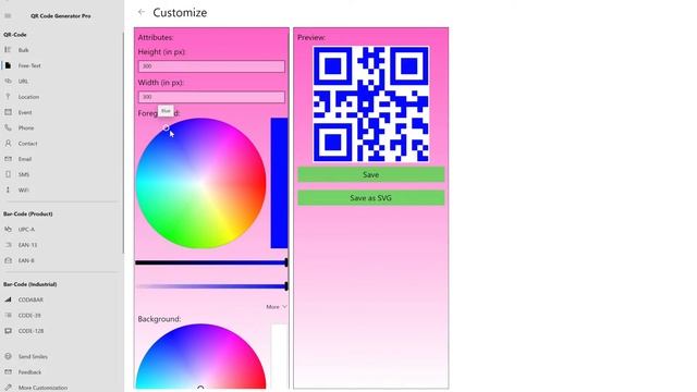 Customize QR Codes