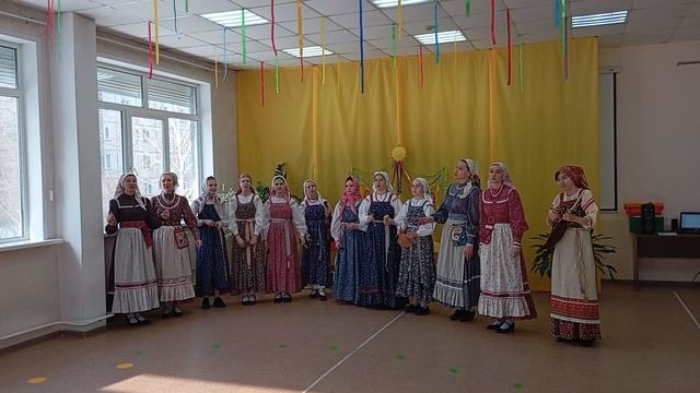 ФОЛЬКЛОРНЫЙ АНСАМБЛЬ "ВЕЧЕРИЦА и МЛАДА" МАСЛЕНИЦА! 01 марта 2025 г.