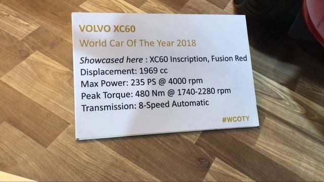 Volvo XC 60 India - Quick Info - Engine | Price