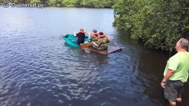 Зрелищные падения в воду