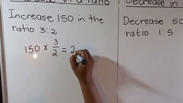 How to Increase and Decrease in a Ratio || Maths Lit