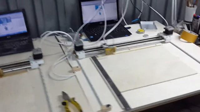 Стресстест. PyroPrinter + ПАУК 4Х + Arduino.