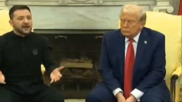 Полное видео разговора Трампа с зеКлоуном.